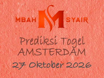 Kode Syair Amsterdam 27 Oktober 2026 Hari Selasa