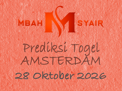 Kode Syair Amsterdam 28 Oktober 2026 Hari Rabu