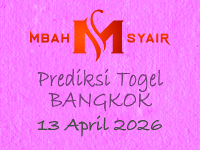 Kode Syair Bangkok 13 April 2026 Hari Senin