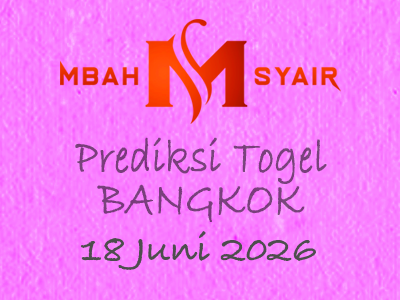 Kode Syair Bangkok 18 Juni 2026 Hari Kamis