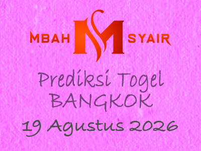 Kode Syair Bangkok 19 Agustus 2026 Hari Rabu