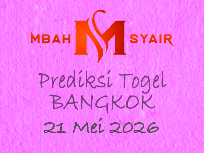 Kode Syair Bangkok 21 Mei 2026 Hari Kamis