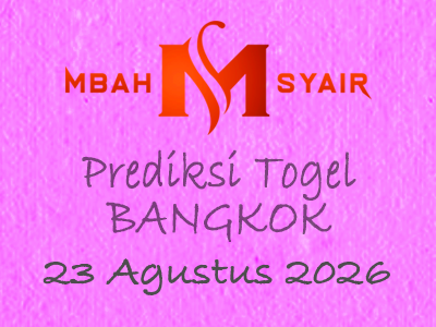 Kode Syair Bangkok 23 Agustus 2026 Hari Minggu