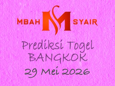 Kode Syair Bangkok 29 Mei 2026 Hari Jumat
