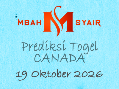 Kode Syair Canada 19 Oktober 2026 Hari Senin