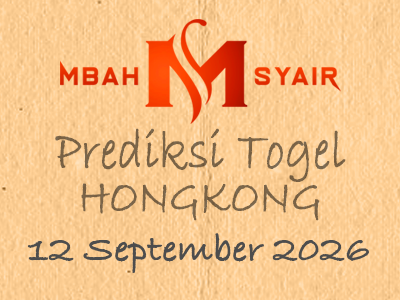 Kode Syair Hongkong 12 September 2026 Hari Sabtu