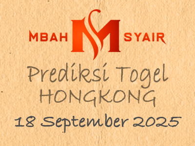 Kode Syair Hongkong 18 September 2025 Hari Kamis