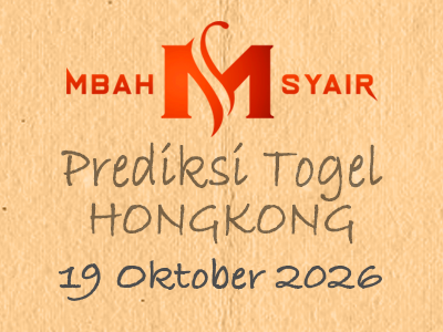 Kode Syair Hongkong 19 Oktober 2026 Hari Senin