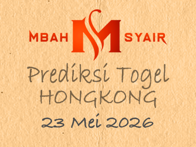 Kode Syair Hongkong 23 Mei 2026 Hari Sabtu