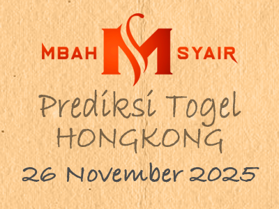 Kode Syair Hongkong 26 November 2025 Hari Rabu