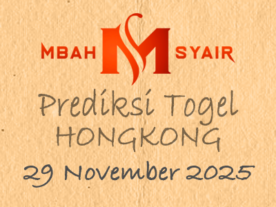Kode Syair Hongkong 29 November 2025 Hari Sabtu