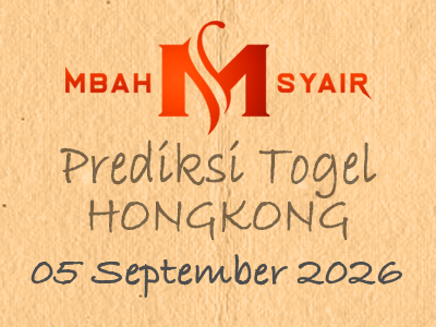Kode Syair Hongkong 5 September 2026 Hari Sabtu