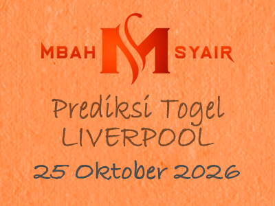 Kode Syair Liverpool 25 Oktober 2026 Hari Minggu