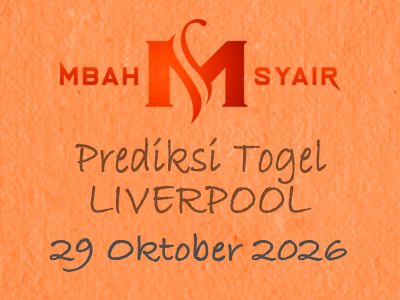 Kode Syair Liverpool 29 Oktober 2026 Hari Kamis