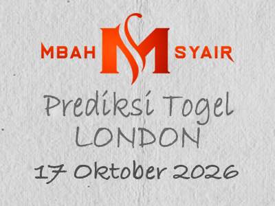 Kode Syair London 17 Oktober 2026 Hari Sabtu