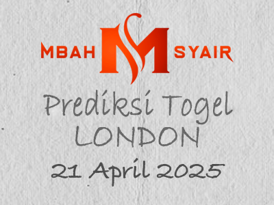 Kode Syair London 21 April 2025 Hari Senin