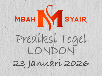 Kode Syair London 23 Januari 2026 Hari Jumat