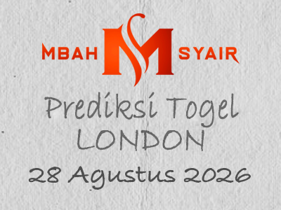 Kode Syair London 28 Agustus 2026 Hari Jumat