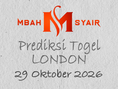 Kode Syair London 29 Oktober 2026 Hari Kamis