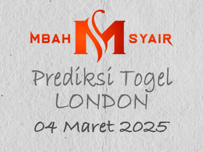 Kode Syair London 4 Maret 2025 Hari Selasa