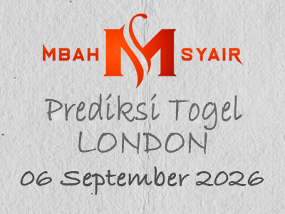Kode Syair London 6 September 2026 Hari Minggu