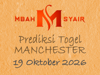 Kode Syair Manchester 19 Oktober 2026 Hari Senin