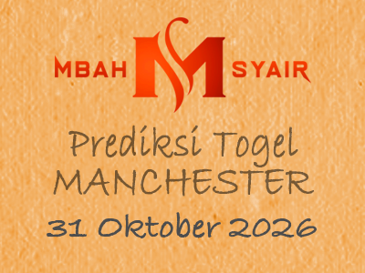Kode Syair Manchester 31 Oktober 2026 Hari Sabtu