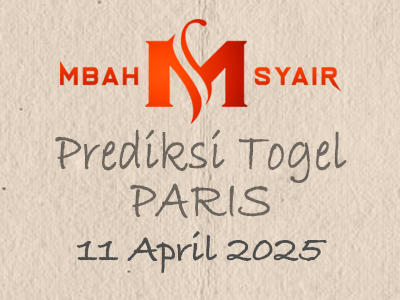 Kode Syair Paris 11 April 2025 Hari Jumat