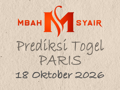 Kode Syair Paris 18 Oktober 2026 Hari Minggu