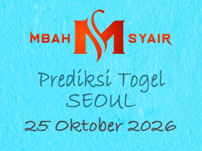 Kode Syair Seoul 25 Oktober 2026 Hari Minggu