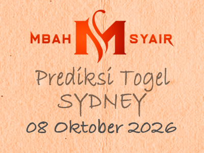 Kode Syair Sydney 8 Oktober 2026 Hari Kamis