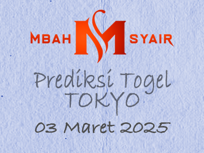 Kode Syair Tokyo 3 Maret 2025 Hari Senin